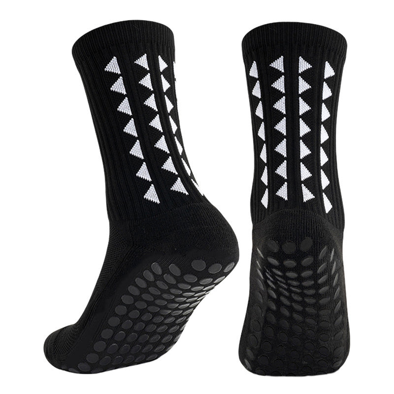 6 Pairs Unisex Football Grip Socks Towel Bottom Sport Socks