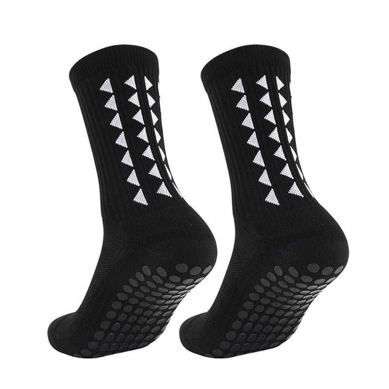 6 Pairs Unisex Football Grip Socks Towel Bottom Sport Socks