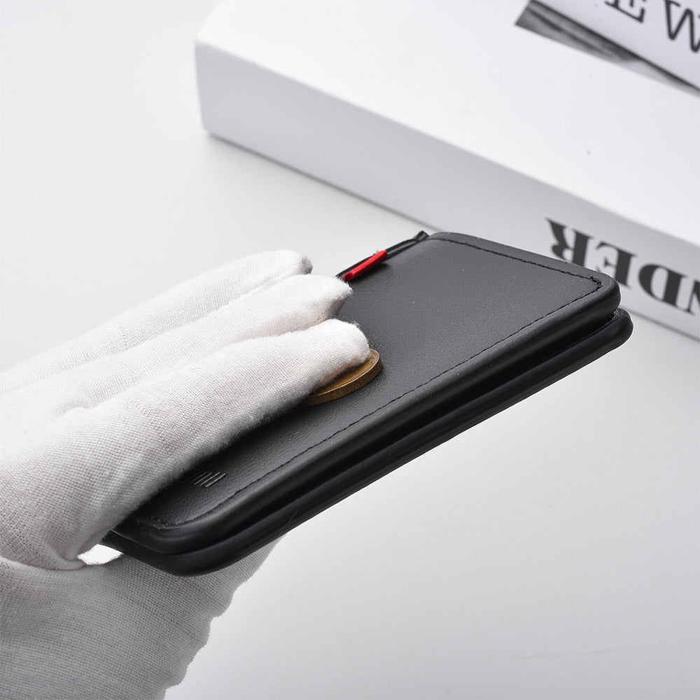 Ultra-thin Mini Soft PU Leather Credit Card Wallet