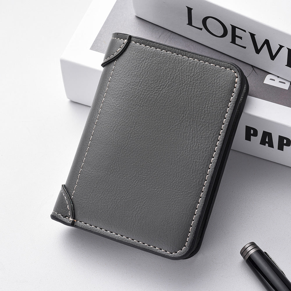 Ultra-thin Mini Soft PU Leather Credit Card Wallet