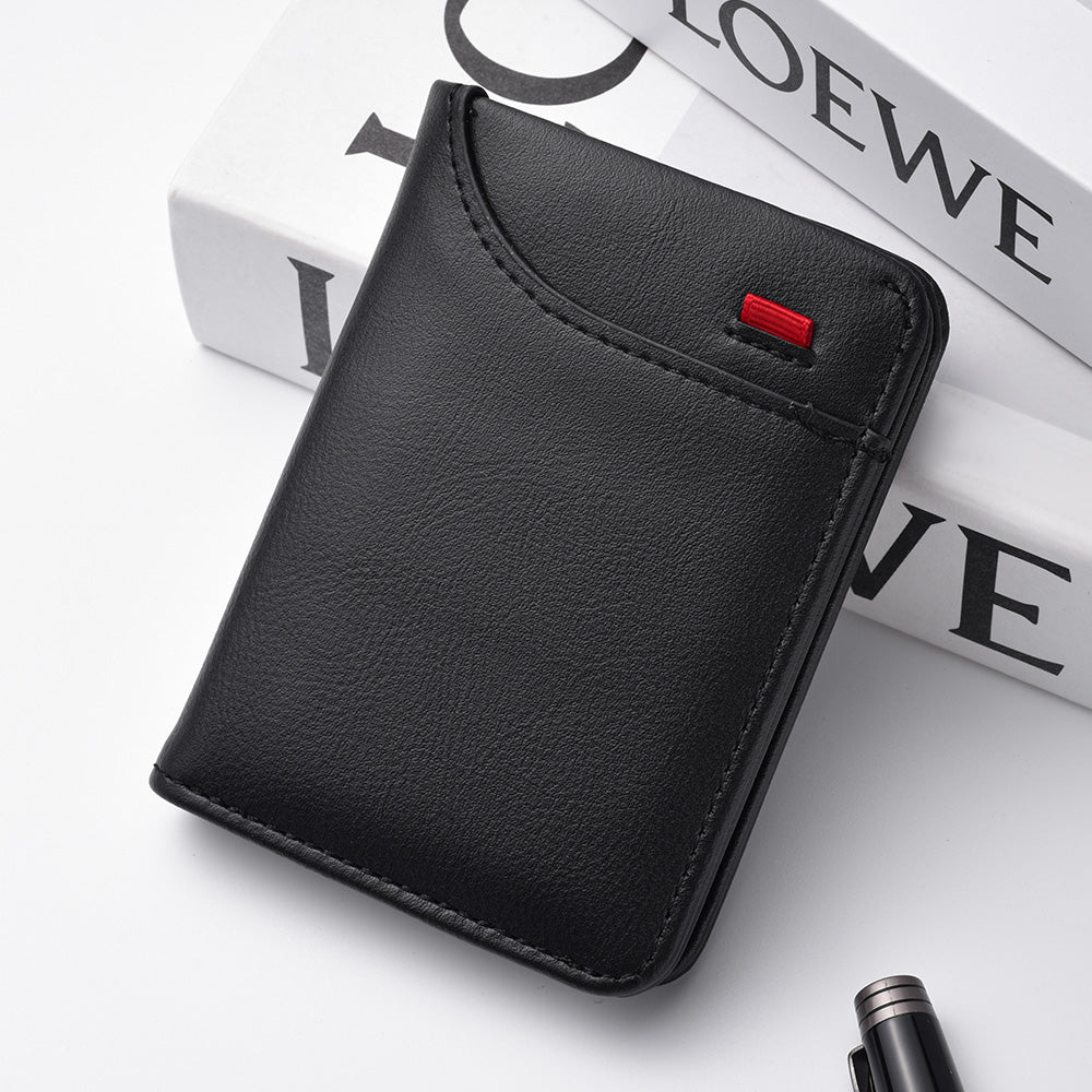 Ultra-thin Mini Soft PU Leather Credit Card Wallet