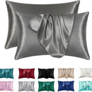 Cooling Hair and Skin-Friendly Sleep Silky Satin Pillowcases