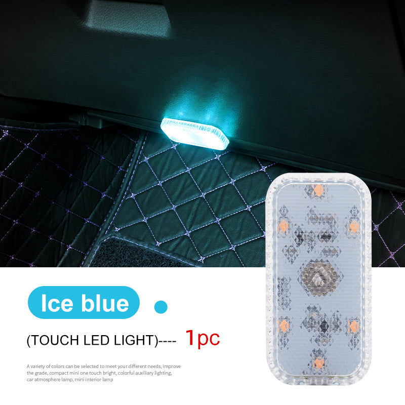 LED Touch Light Mini Wireless Car Interior Lighting