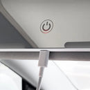 Car Interior Mirrors Sun Visor Plate LED HD Makeup Mirror