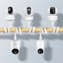 Wall Mount Silica gel Bracket Adjustable Rod Hose Holder