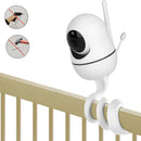 Wall Mount Silica gel Bracket Adjustable Rod Hose Holder