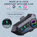 Bluetooth Motorcycle Helmet Intercom 300M Wireless Intercomunicador