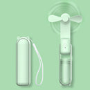 USB Rechargeable 3-speed Adjustable Foldable Handheld Fan