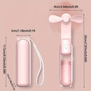 USB Rechargeable 3-speed Adjustable Foldable Handheld Fan