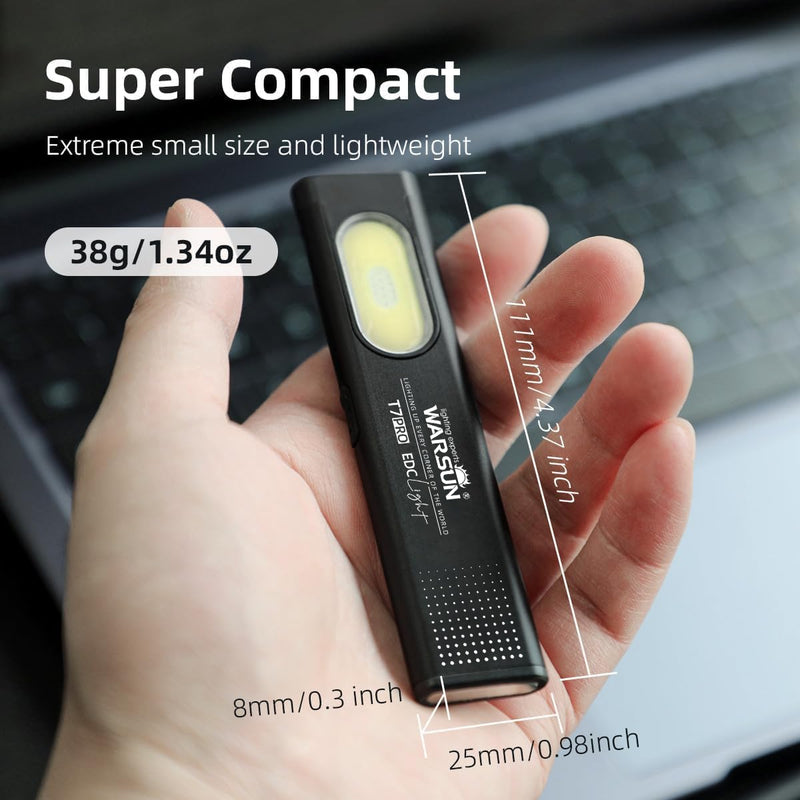 LED Keychain Flashlight Portable Mini Pocket Torch Light