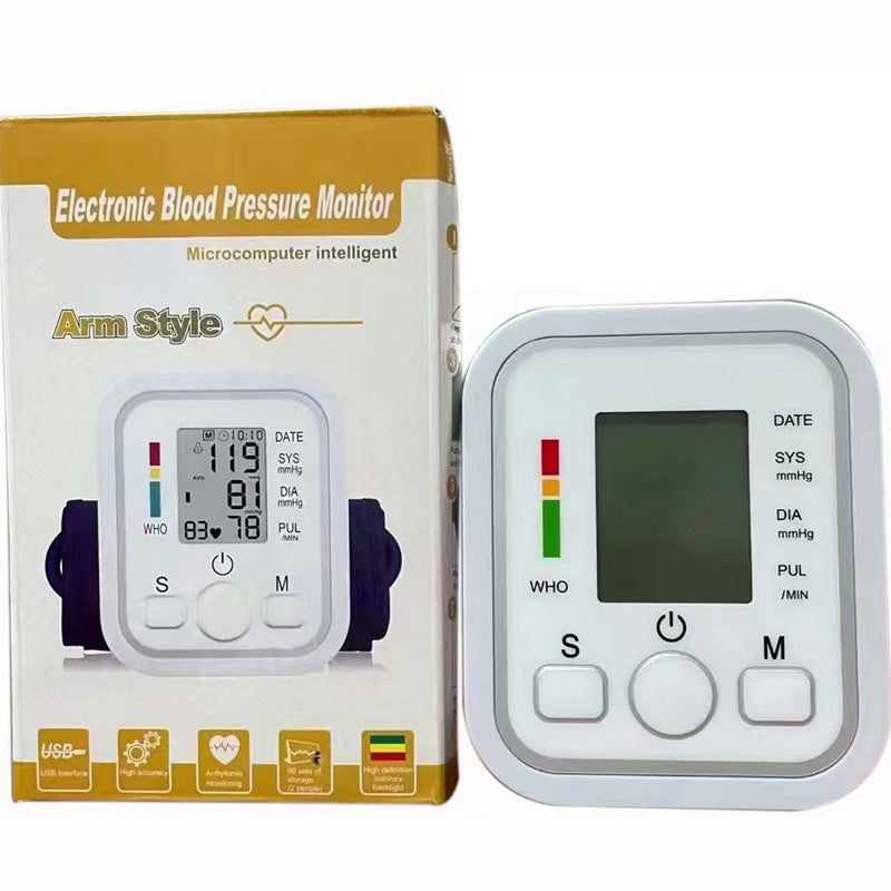Upper Arm Automatic Blood Pressure Monitor