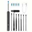 Wireless WiFi Ear Pick Otoscope Camera Borescope Luminous Ear Wax Cleaning Kit