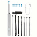 Wireless WiFi Ear Pick Otoscope Camera Borescope Luminous Ear Wax Cleaning Kit