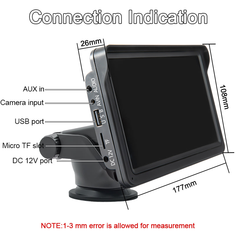 7 inch Car Radio Multimedia Video Player