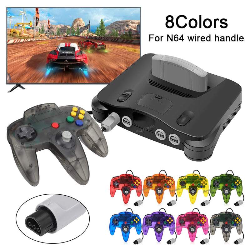 N64 Classic Joystick Retro Game Console Gamepad Accessories