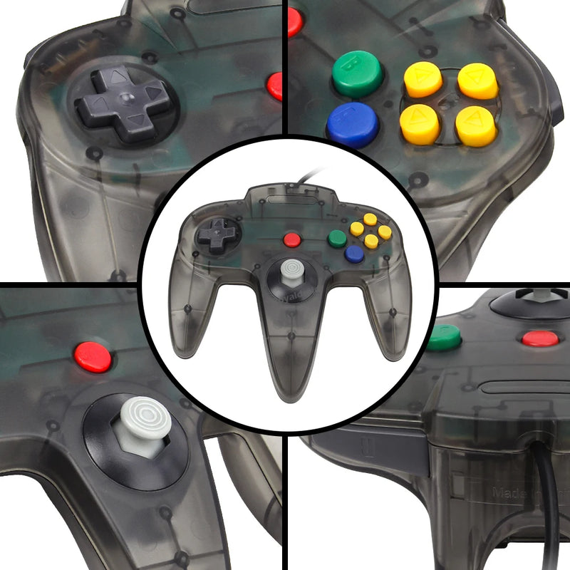 N64 Classic Joystick Retro Game Console Gamepad Accessories