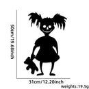 Halloween Decoration Room Door Stickers Window Ghost