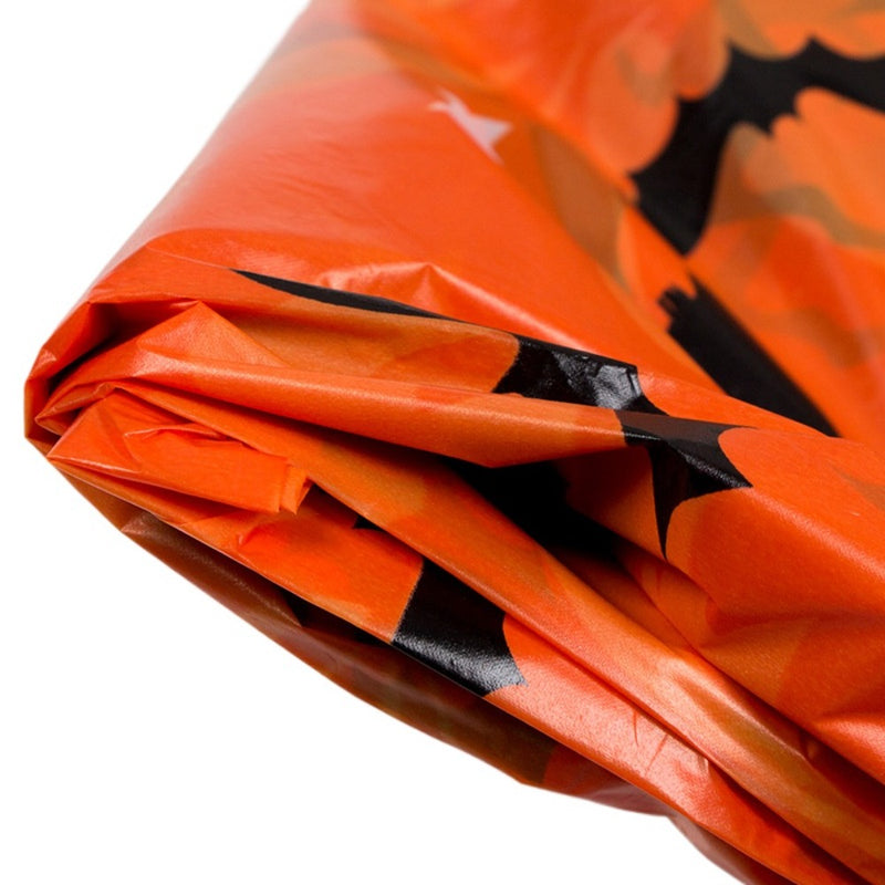 Halloween Decoration Tablecloth Pumpkin Spider Web Bat Plastic Table Cover