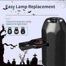Halloween USB Projector Light 360 Degree Rotating Switchable Ghost Night Light
