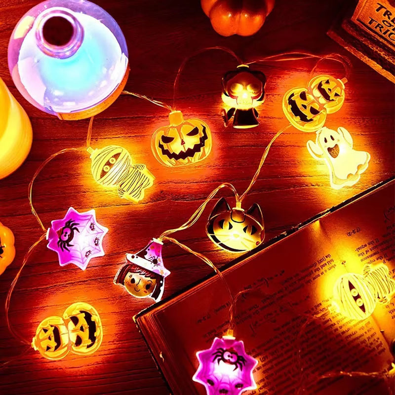 Halloween Decoration LED String Lights Home Outdoor Lantern Props