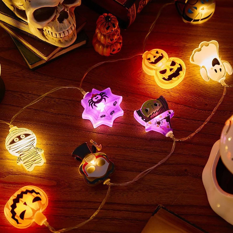 Halloween Decoration LED String Lights Home Outdoor Lantern Props