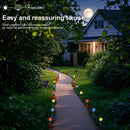 20 LED Solar Bubble Ball Lawn Lights Waterproof Solar Pathway String Light