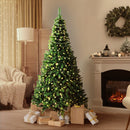 7FT Green Christmas Tree with LED Lights