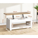 Coffee Table with Lift Up Top Hidden Storage Shelf