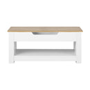 Coffee Table with Lift Up Top Hidden Storage Shelf