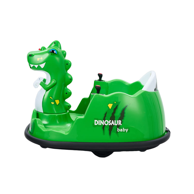 Kids Ride On Bumper Car with Remote Control LED and Spray Trex