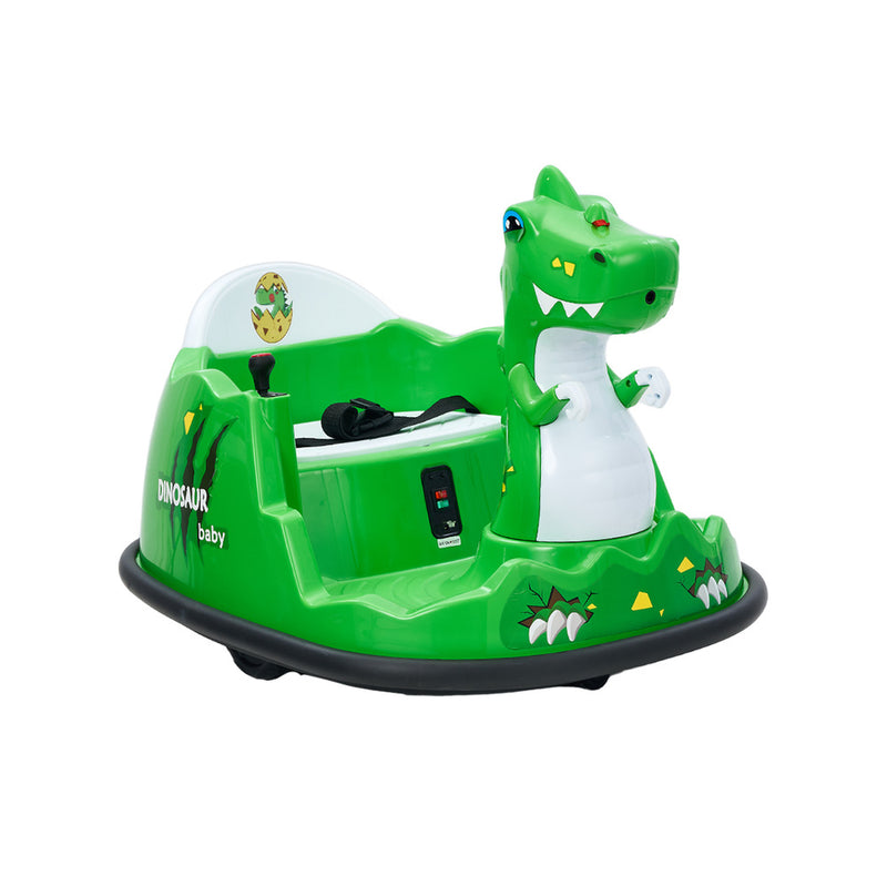 Kids Ride On Bumper Car with Remote Control LED and Spray Trex