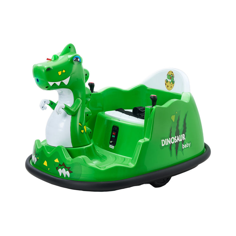 Kids Ride On Bumper Car with Remote Control LED and Spray Trex