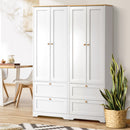 Set of 2 Buffet Sideboard Storage Cabinets Cupboard Wardrobes