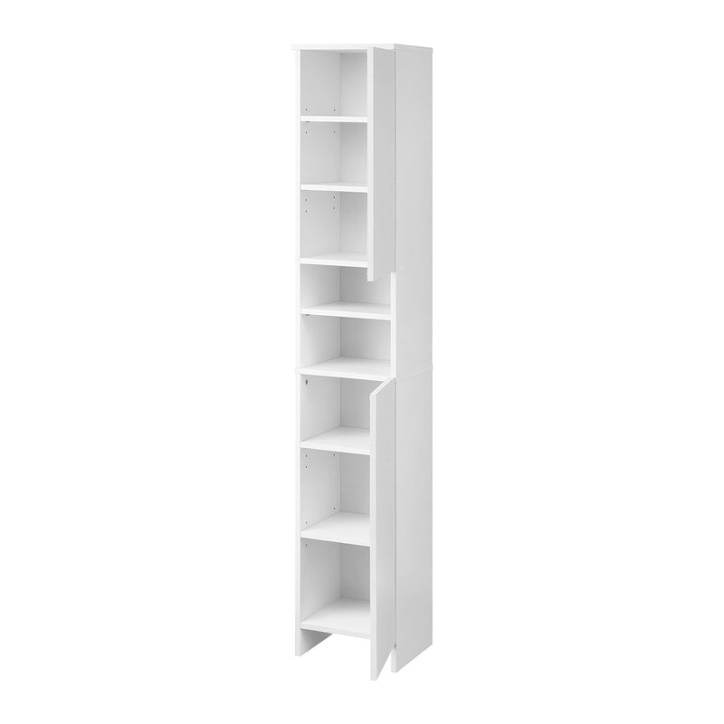 Tall Slim Bathroom Cabinet White