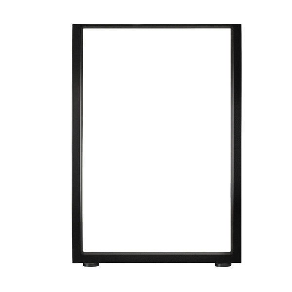 Steel Metal Box Bench Table Legs Set of 2