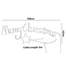 Merry Christmas LED Motif Rope Lights