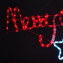 Merry Christmas LED Motif Rope Lights