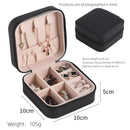 Single Layer Storage Box Ladies Travel Leather Jewelry Box