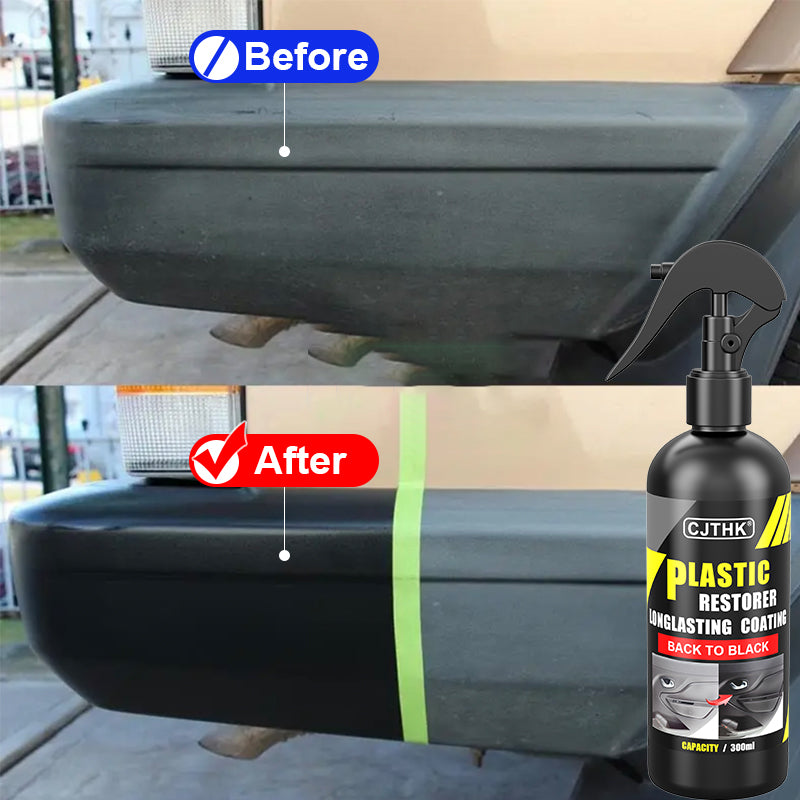 Car Plastic Restorer Back To Black Gloss Leather Restore