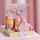 Mini DIY Flower House Handmade 3D Puzzle Assembly Building Toys