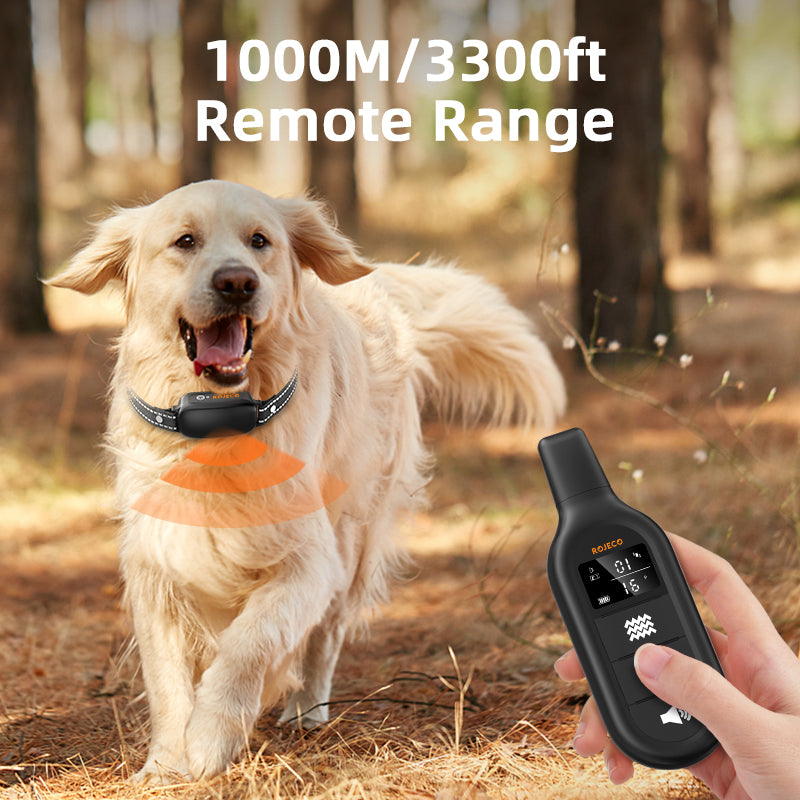 Digital Rechargeable Pet Dog Bark Stop Shock Collar