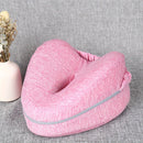 Removable And Washable Ergonomic Leg Support Pillow