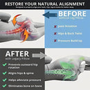 Removable And Washable Ergonomic Leg Support Pillow