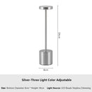 Rechargeable Sensor LED Table Lamp 3 Colors Adjustable Bedside Creative Ambient Light