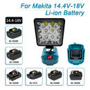 4 inch Cordless LED Work Light For Makita Outdoor Emergency Lighting
