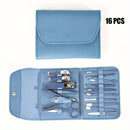 16pcs Professional Nail Clippers and Cuticle Nippers Set