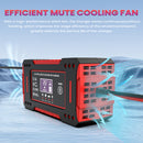 6A 12V LCD Display Intelligent Car Battery Charging Unit