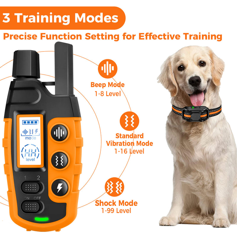 Remote Control Waterproof Pet Behavior Electric Dog Training Collar