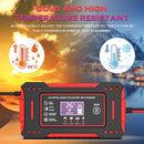 6A 12V LCD Display Intelligent Car Battery Charging Unit