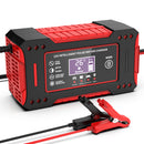 6A 12V LCD Display Intelligent Car Battery Charging Unit